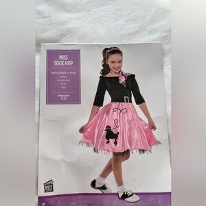 Kids Costume - Pink and Black size medium 8-10 Y